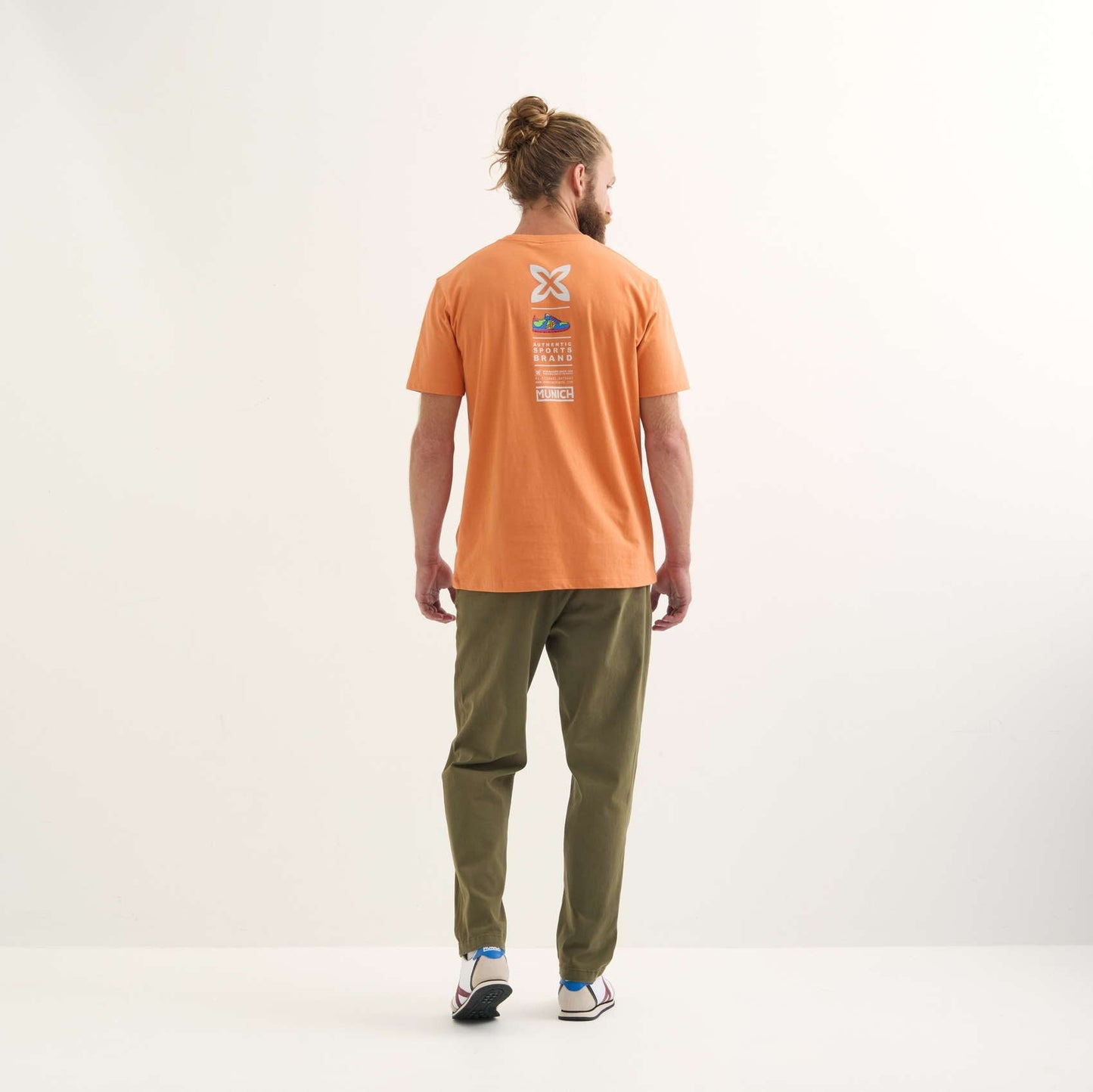Munich 2507547 Heritage lifestyle hombre de algodón orgánico naranja