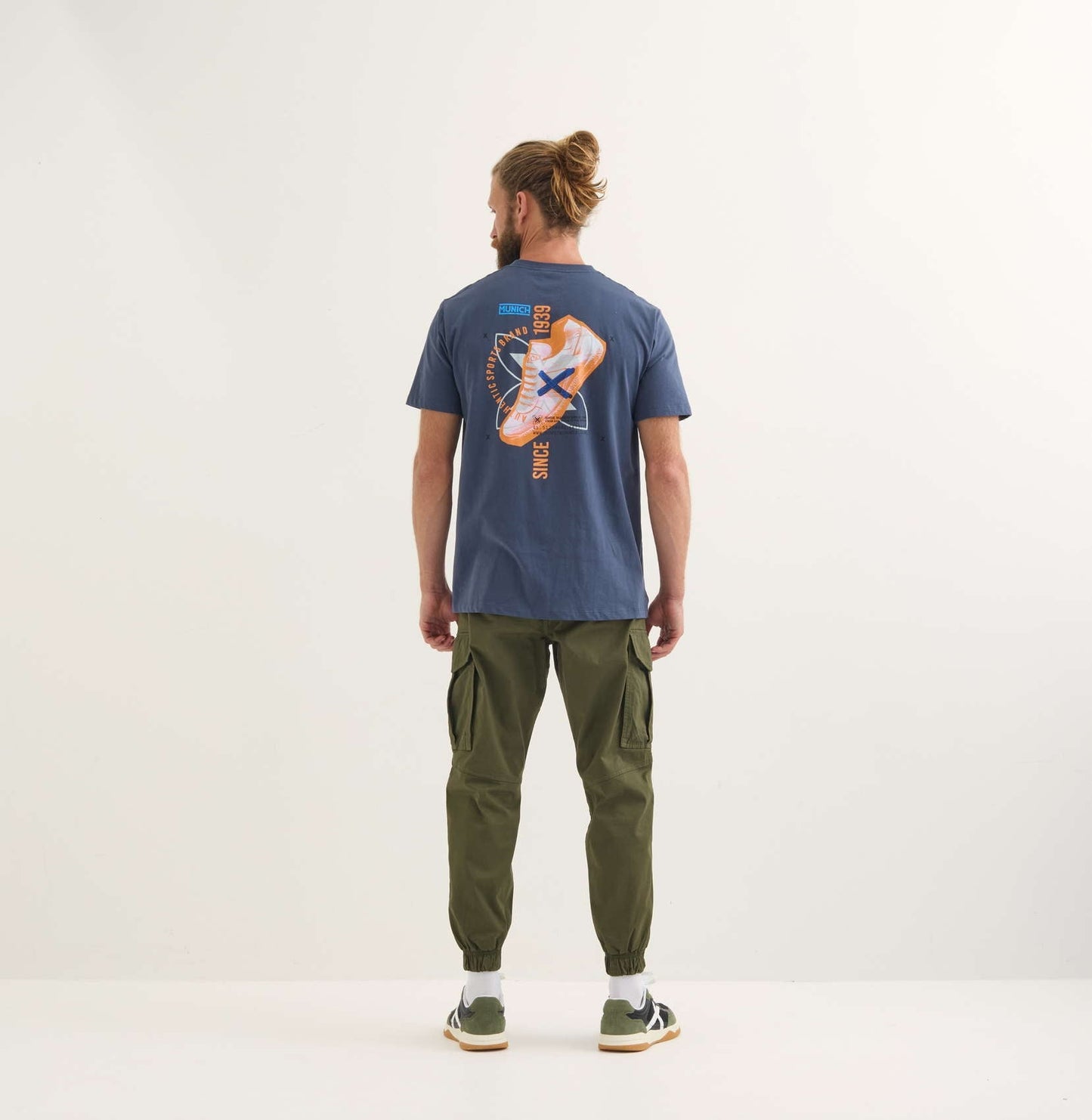 Munich 2507549 Compass lifestyle hombre de algodón orgánico navy