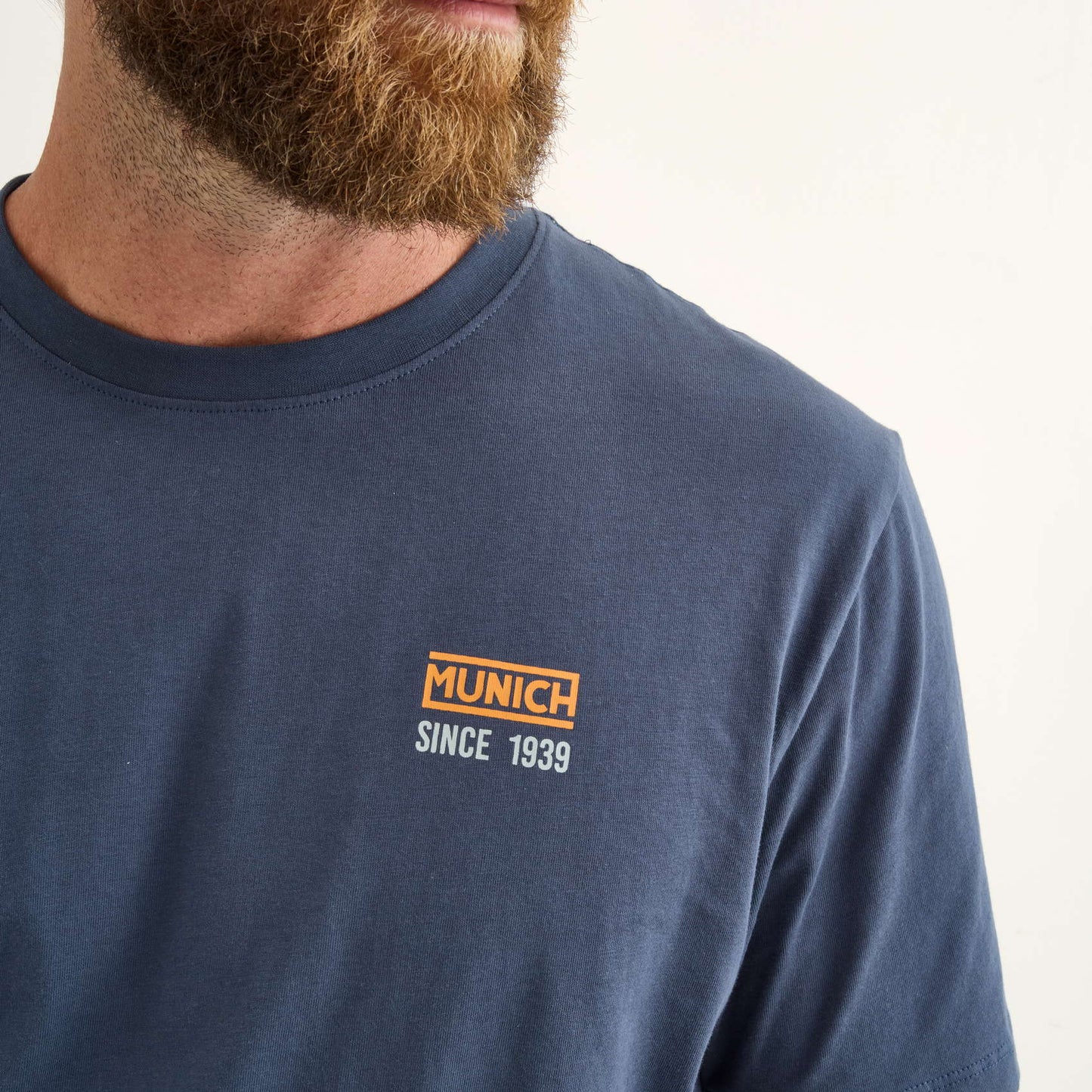 Munich 2507549 Compass lifestyle hombre de algodón orgánico navy