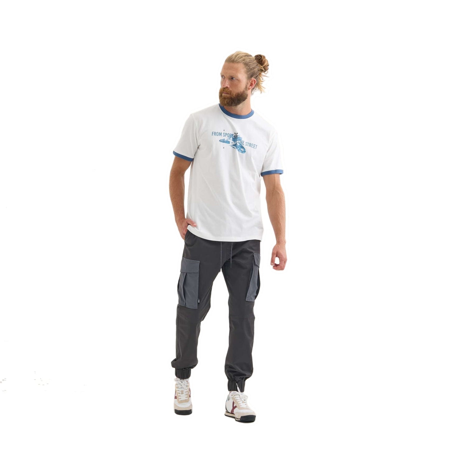 Munich 2507552 Barru lifestyle hombre de algodón orgánico blanco