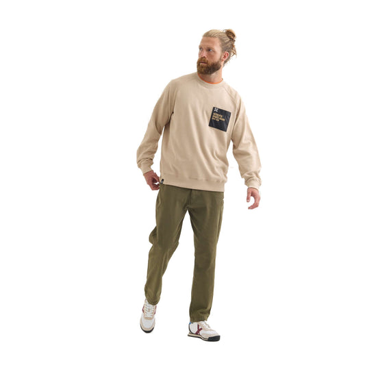 Munich 2507554 Revival lifestyle hombre de algodón orgánico camel