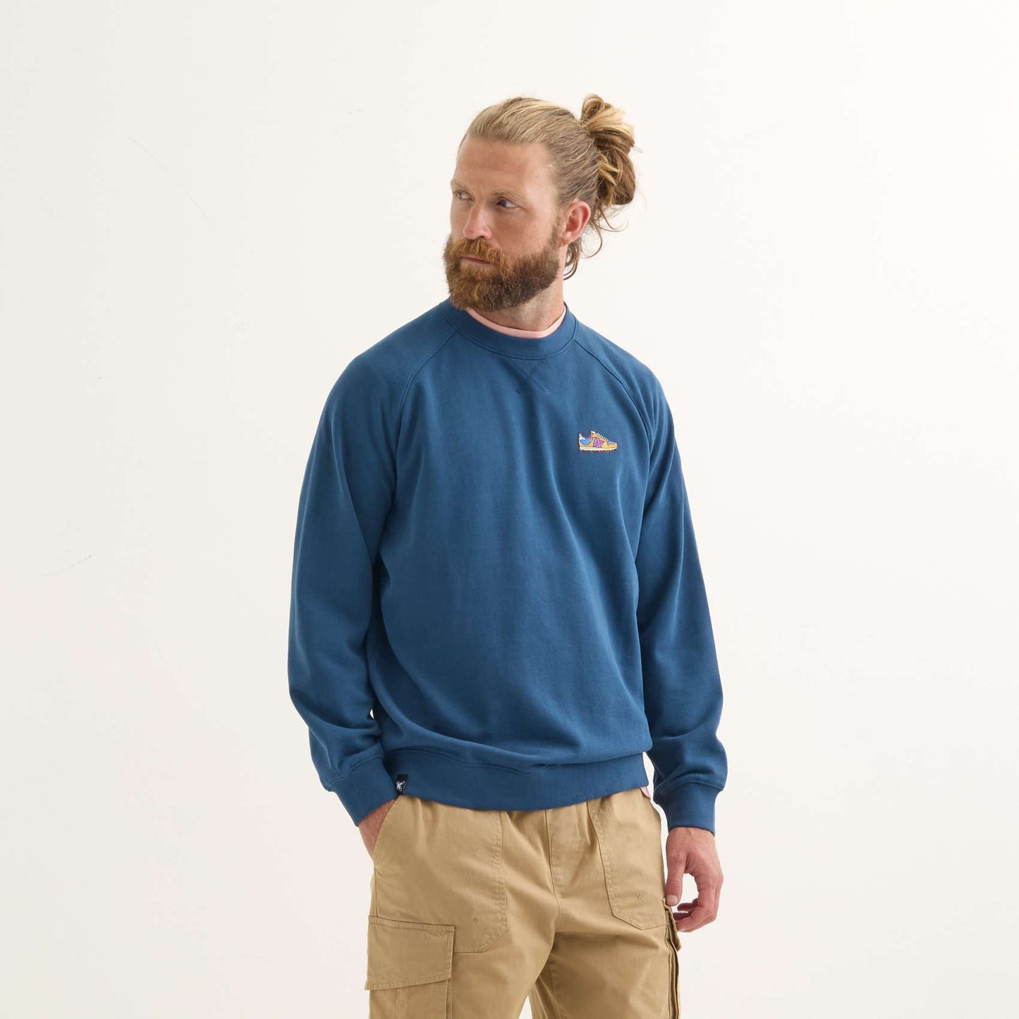 Munich 2507555 Eighties lifestyle hombre de algodón orgánico navy