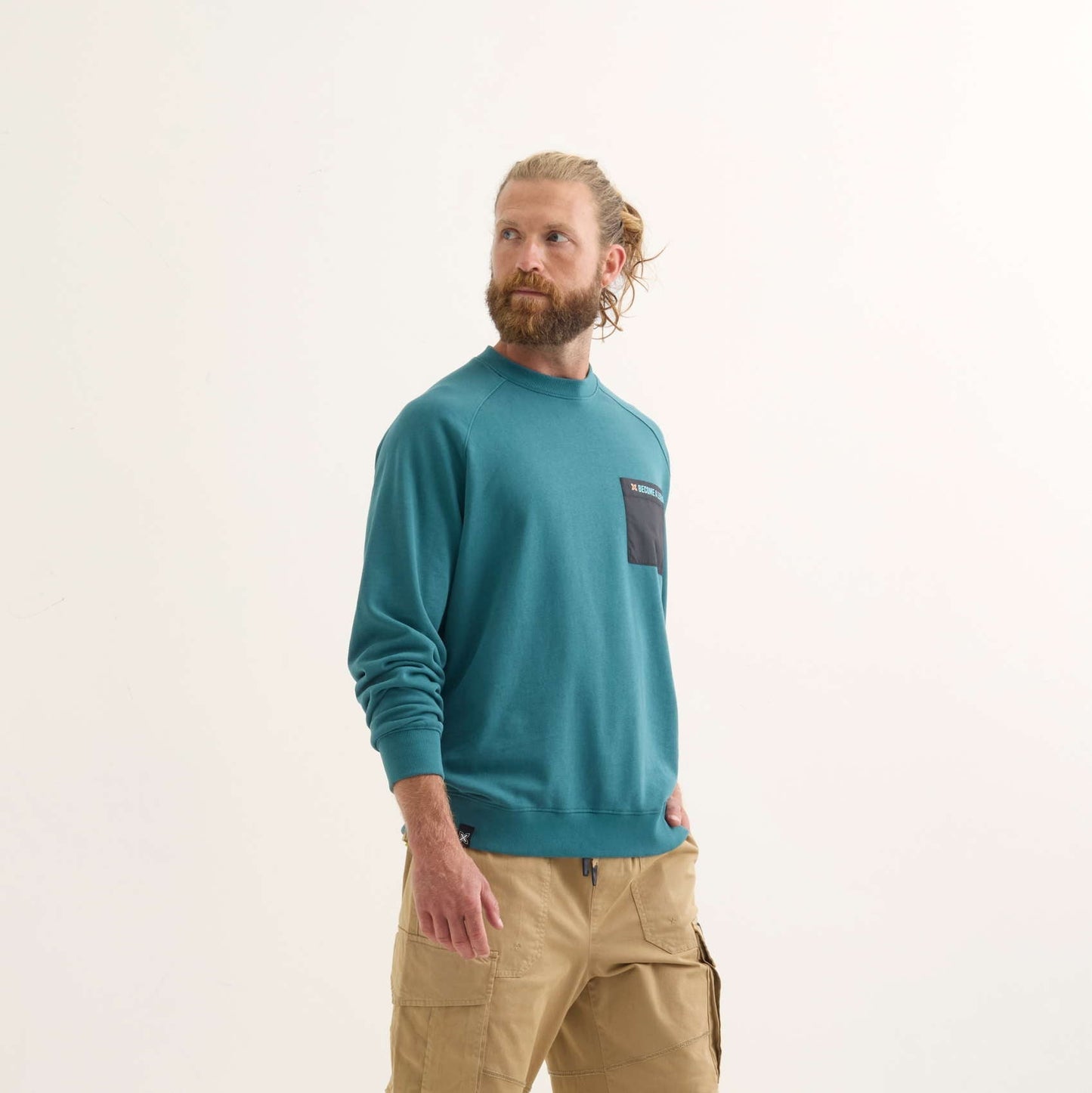 Munich 2507557 Sotil lifestyle hombre de algodón orgánico verde