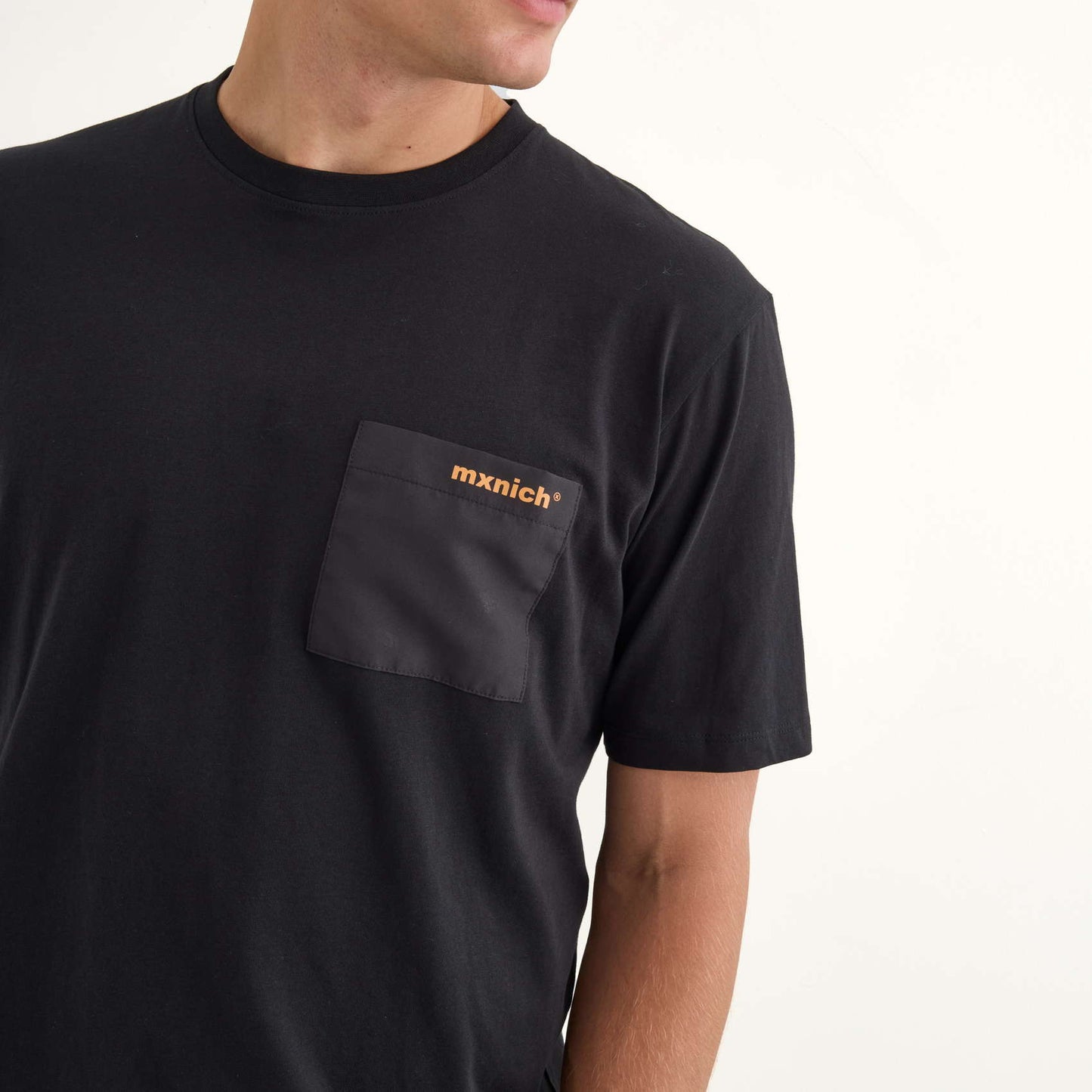 Munich 2507560 Collage streetwear hombre de algodón orgánico negro