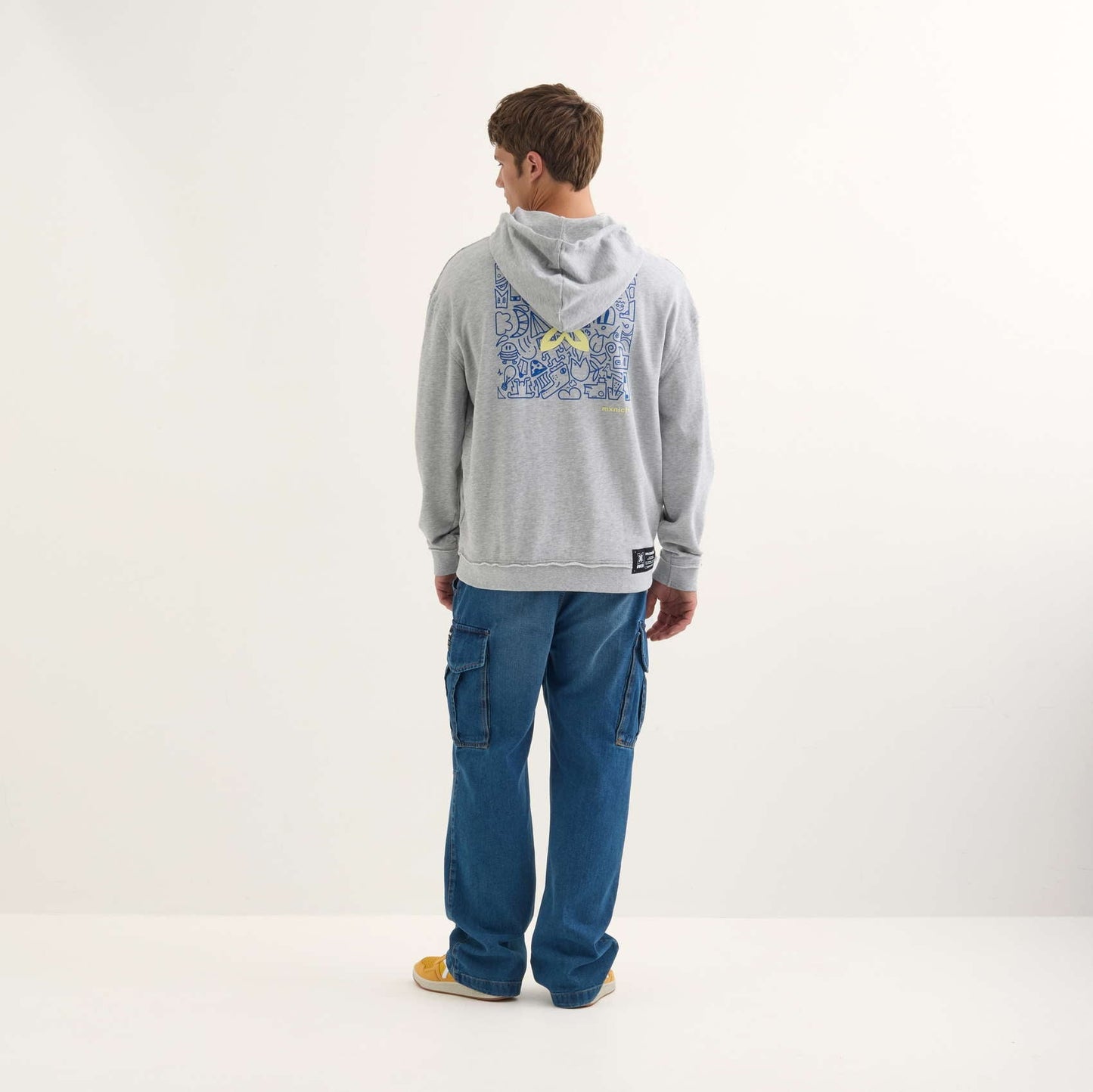 Munich 2507563 Space streetwear hombre de algodón gris