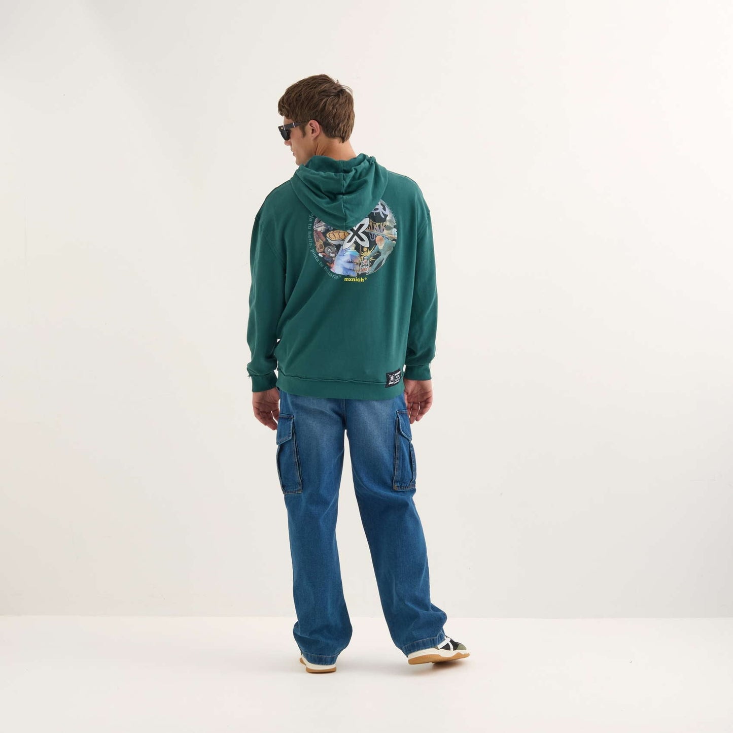 Munich 2507564 Space streetwear hombre de algodón verde