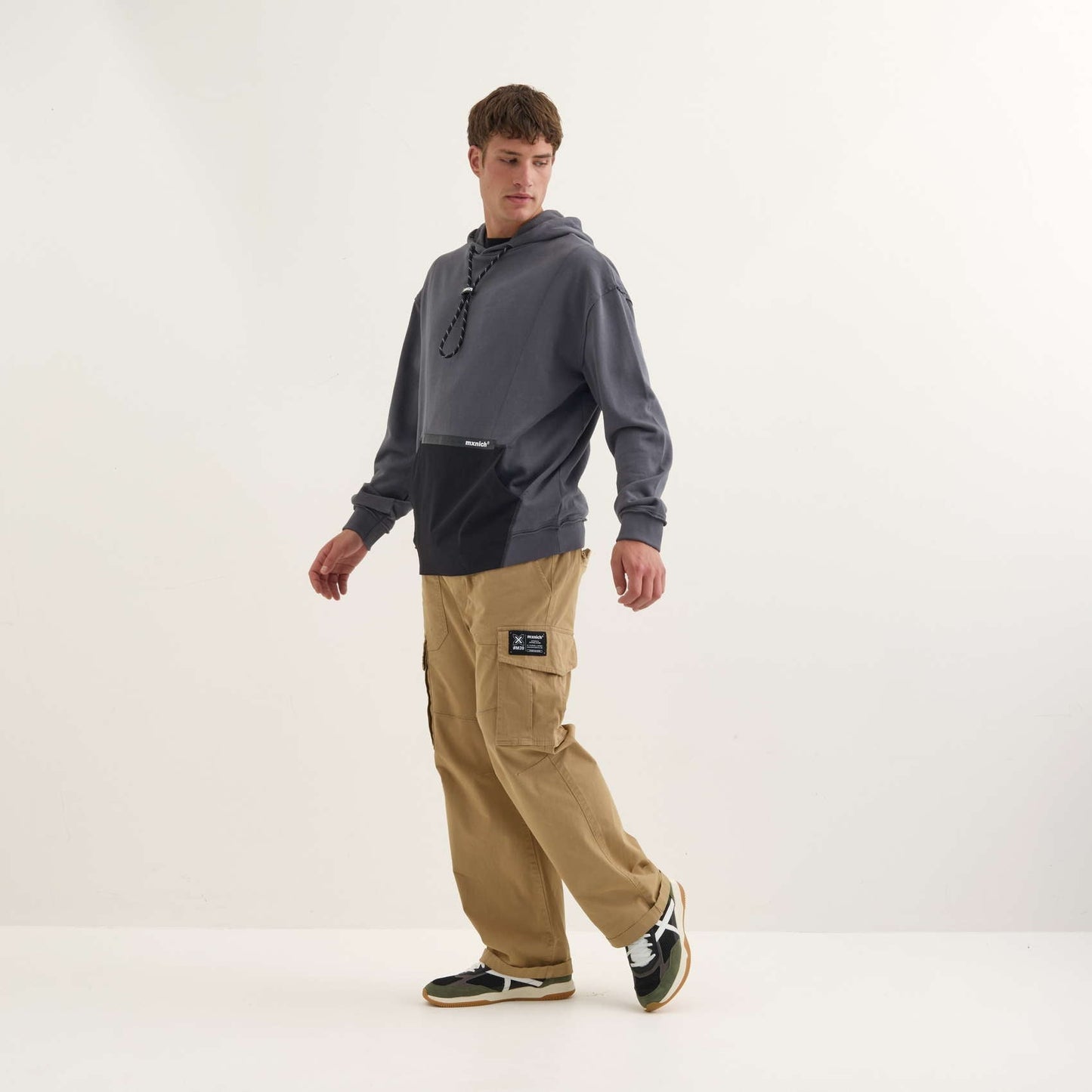 Munich 2507565 Space streetwear hombre de algodón antracita