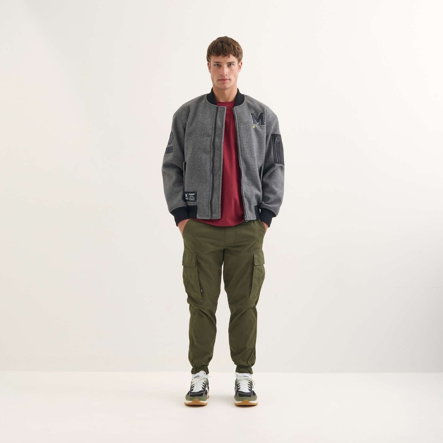 Munich 2507581 Blast streetwear hombre de poliéster plateado