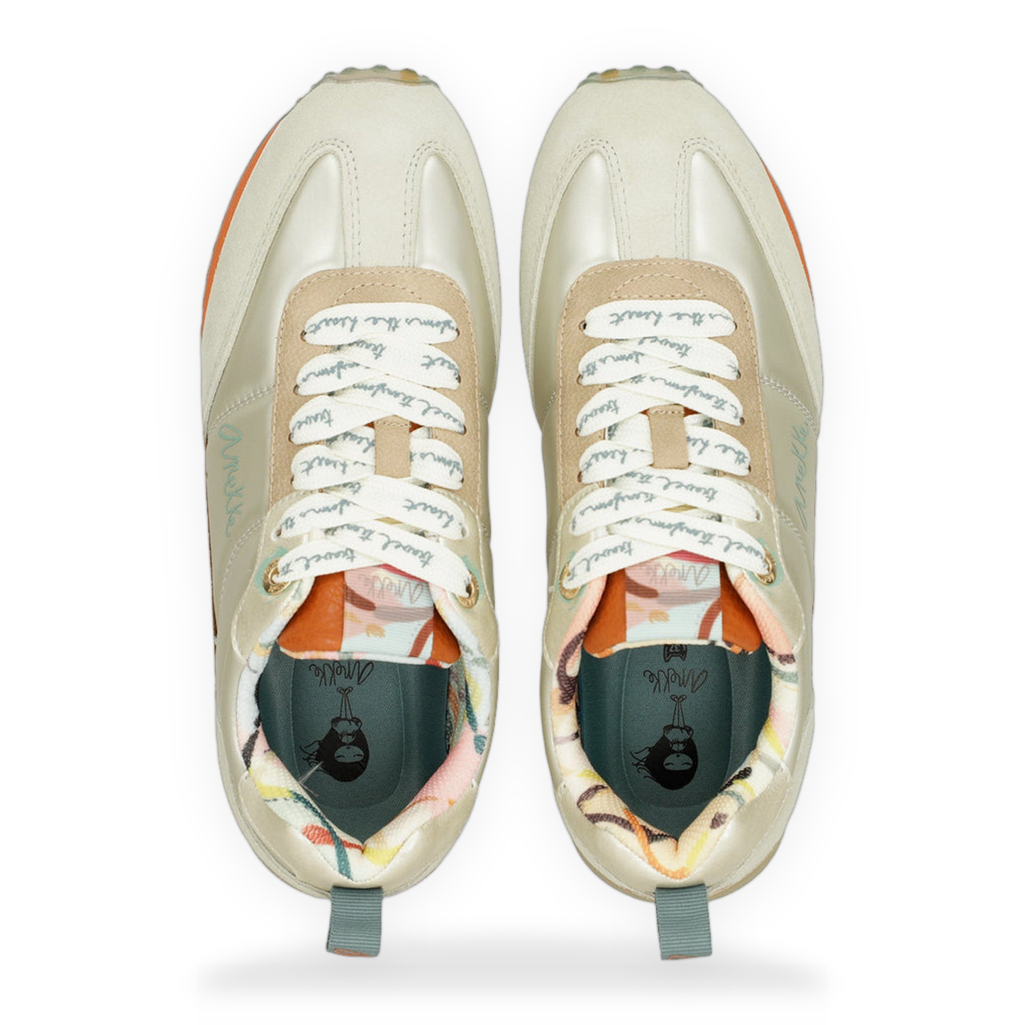 Anekke - Deportivos beige Smart