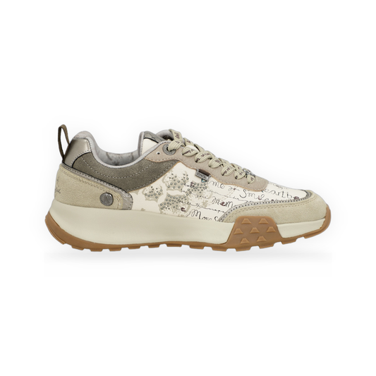 Anekke - Deportivos beige estampados