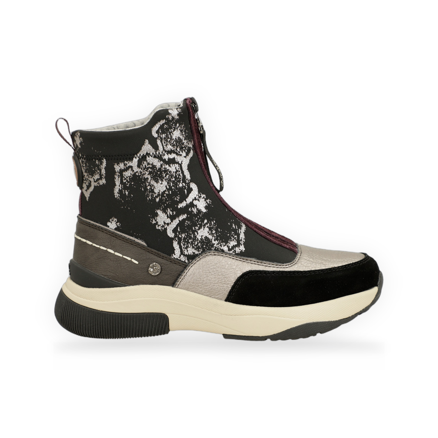 Anekke - Botín deportivo negro metálico