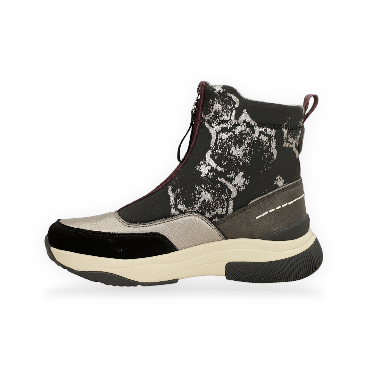 Anekke - Botín deportivo negro metálico