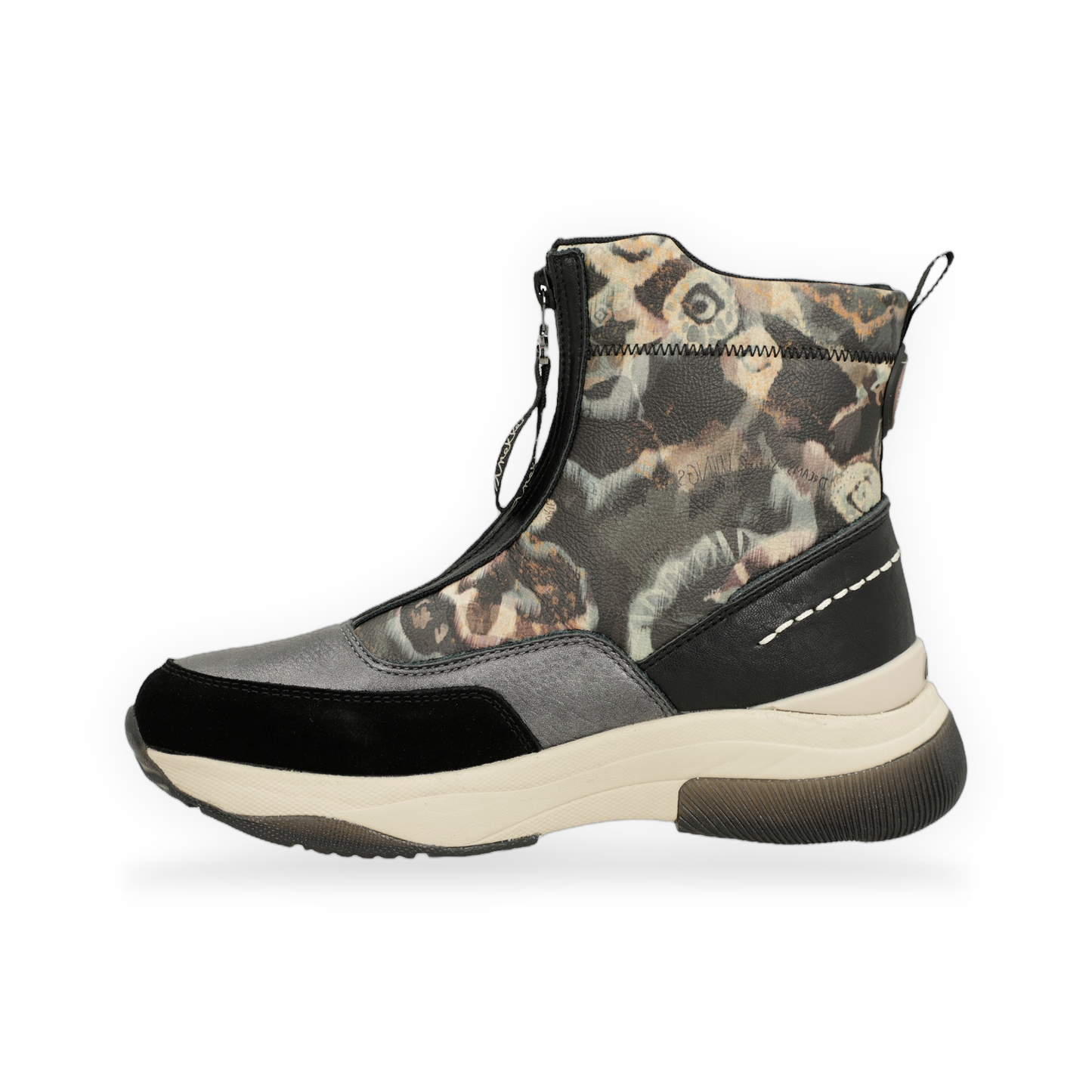 Anekke - Botín deportivo antracita estampado