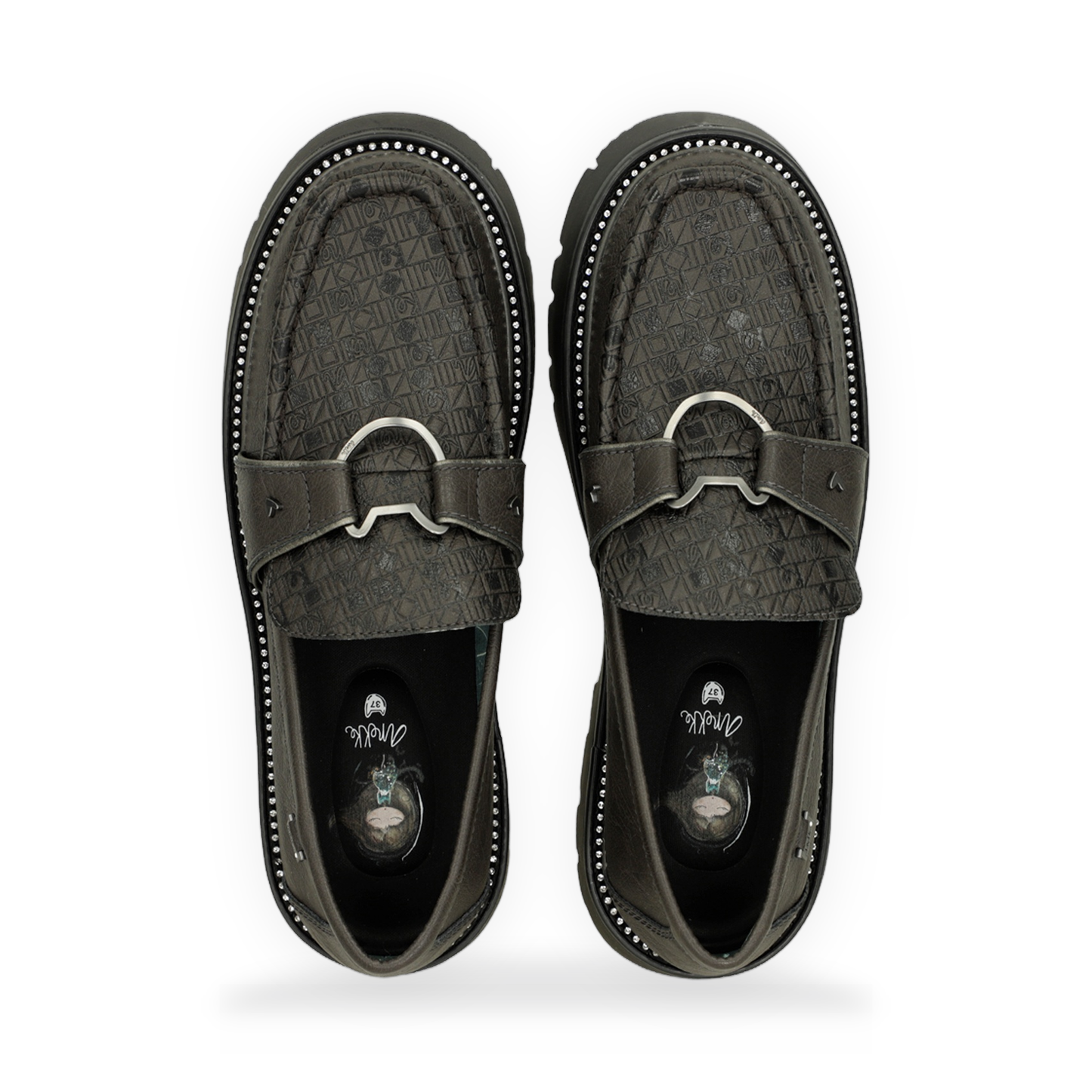 Anekke - Mocasines Towanda negros