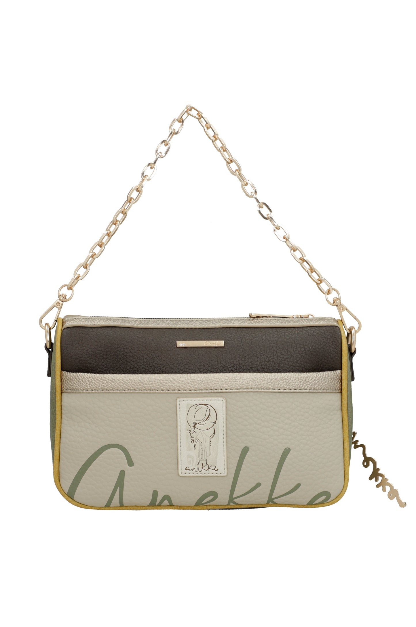 Anekke - Brown Essentials Shoulder Bag