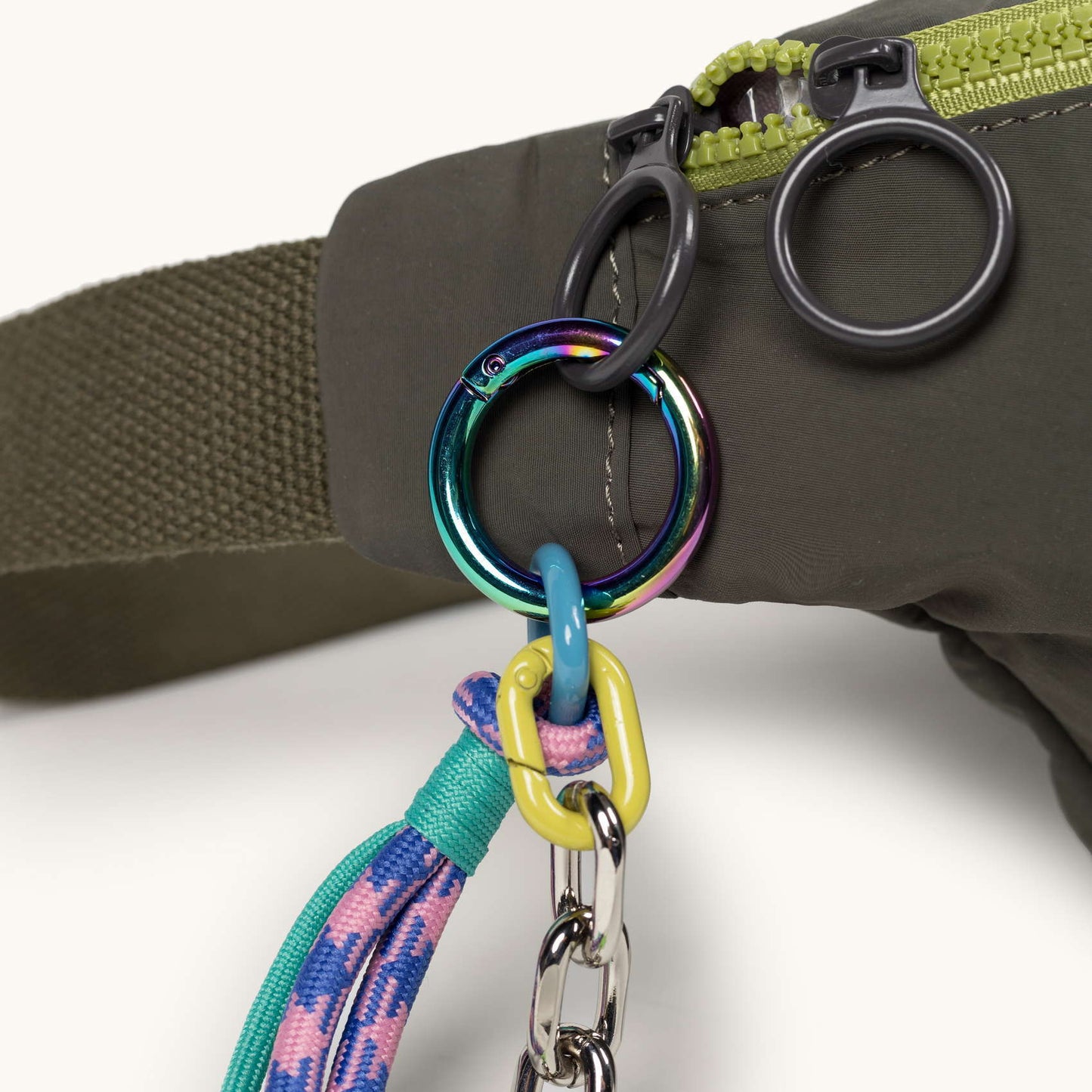 Munich 7113414 Deep Recycled Fw25 Fannypack Xl Khaki