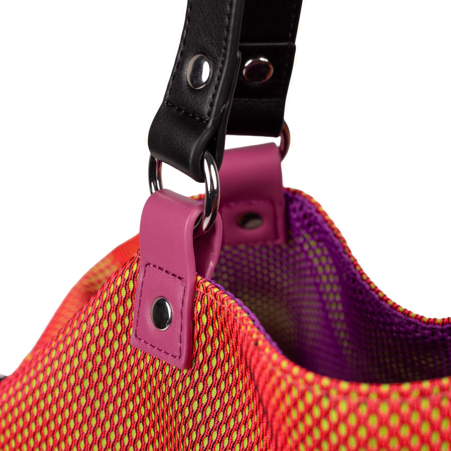 Munich Gogo Spin Reversible Tote Bag Orange/Purple 7113553