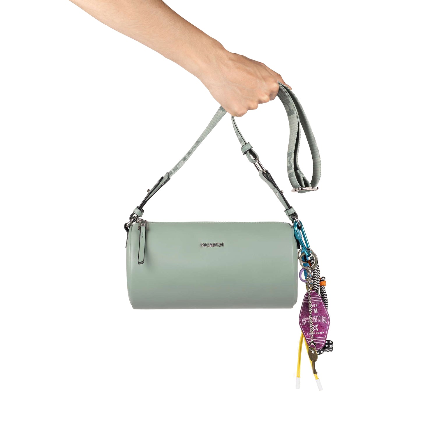 Munich Charms Crossbody Barrel Aqua 7113580