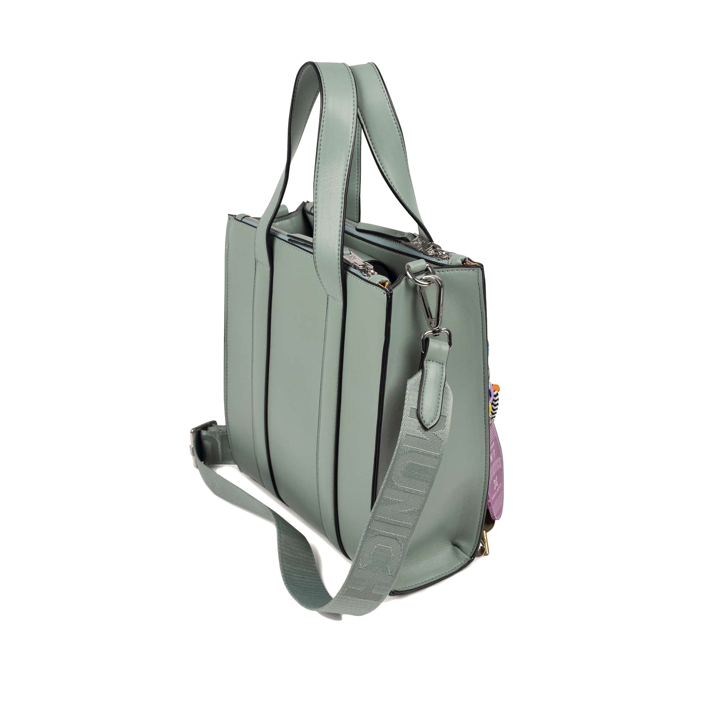 Munich Charms Crossbody Tote Aqua 7113584