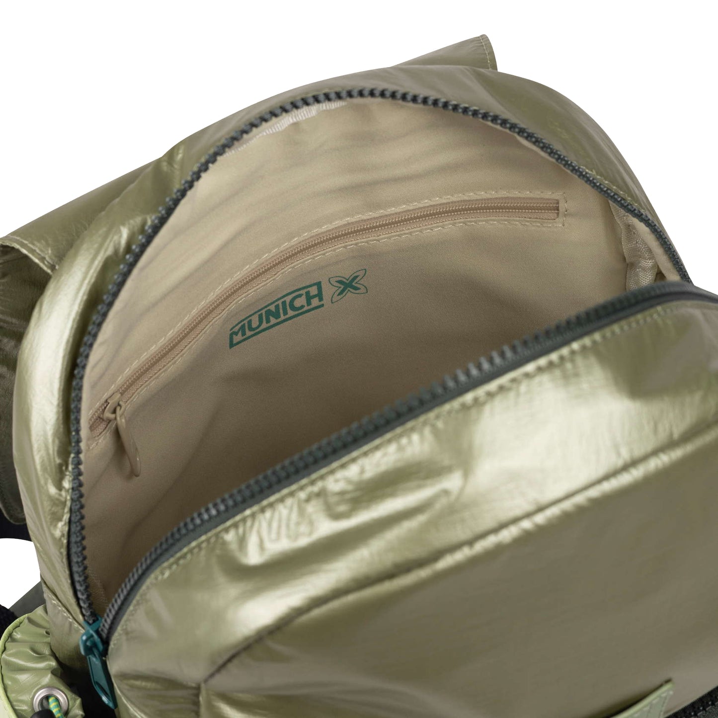 Munich Deep Recycled Backpack Khaki 7113588