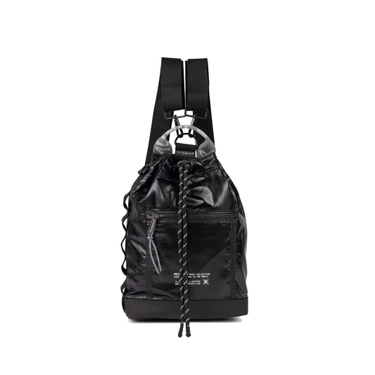 Munich Deep Recycled Drawstring Backpack Black 7113594