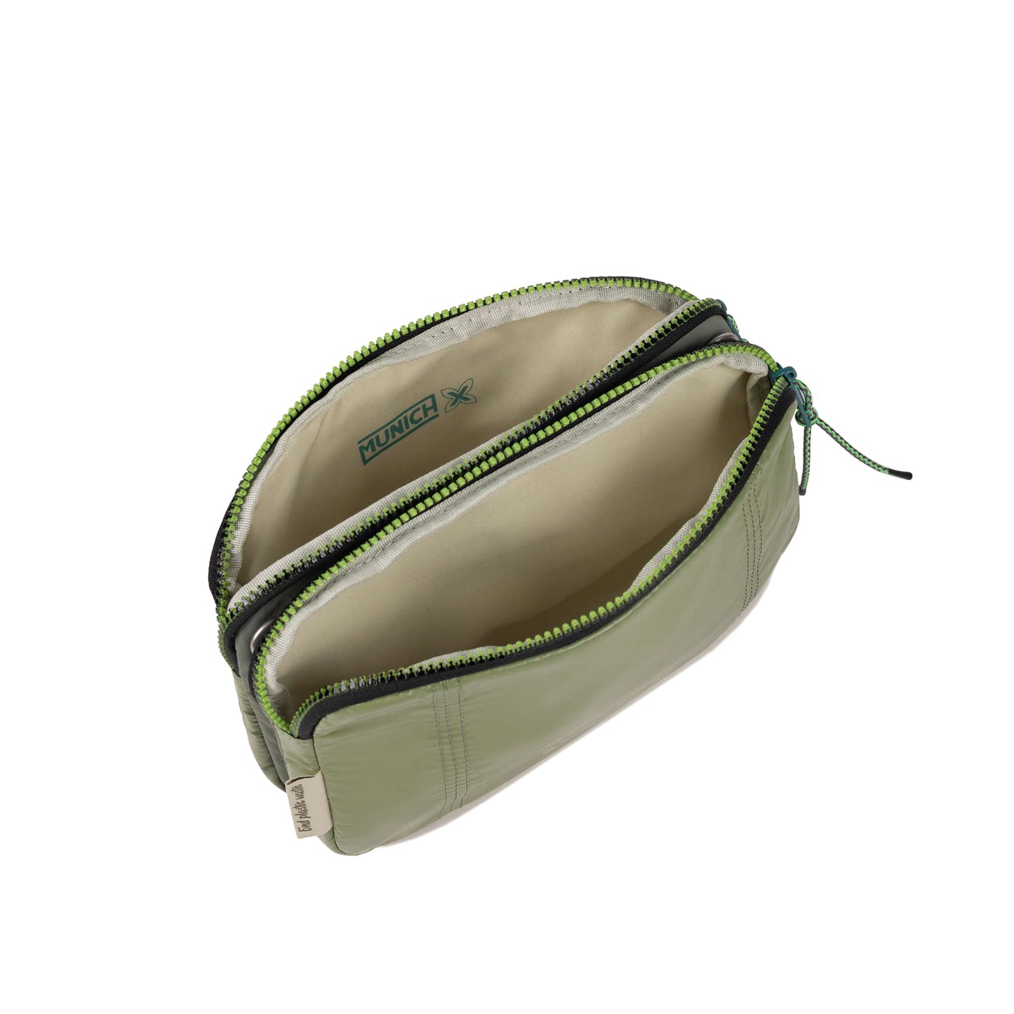 Munich Deep Recycled Crossbody Double Khaki 7113600