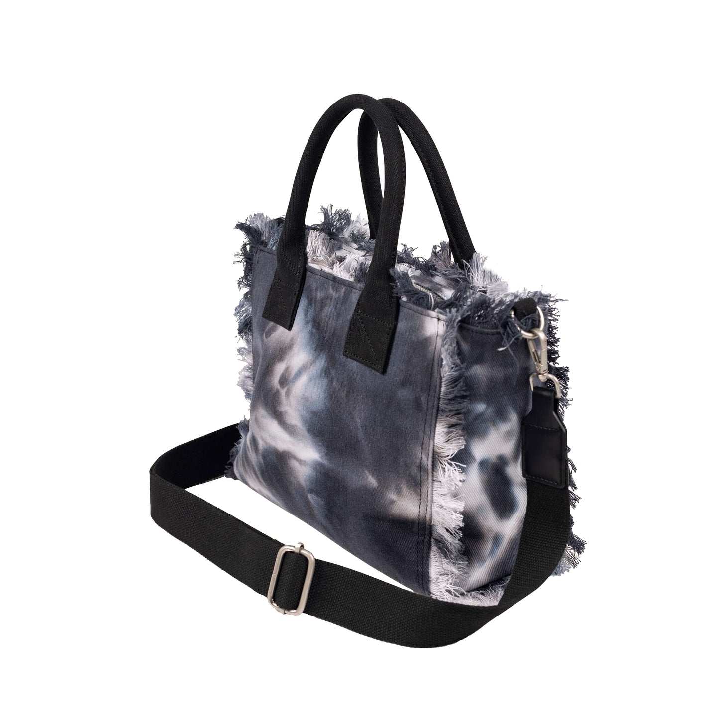 Munich Scuba Black And White Crossbody 7113615
