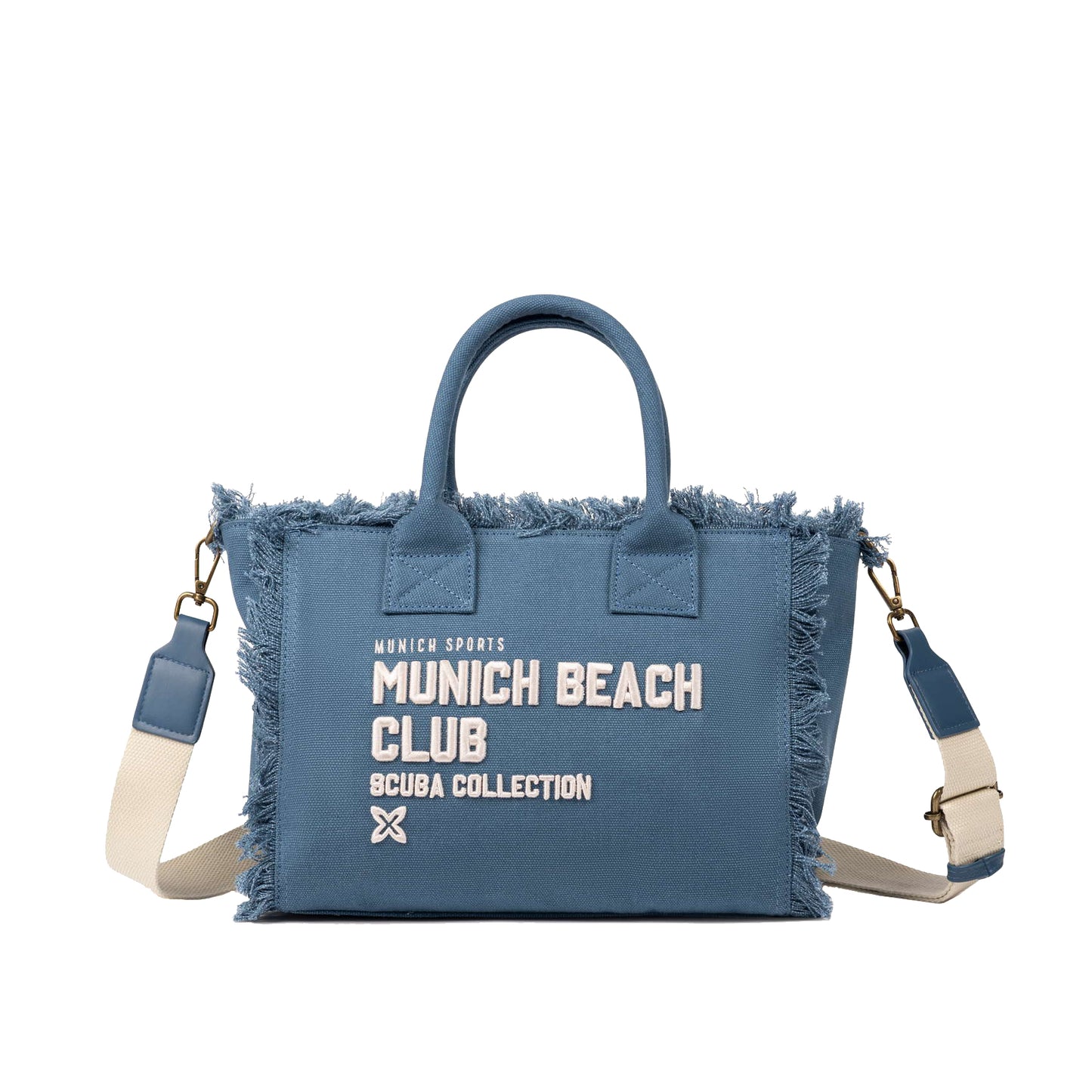 Munich Scuba Denim Crossbody 7113616