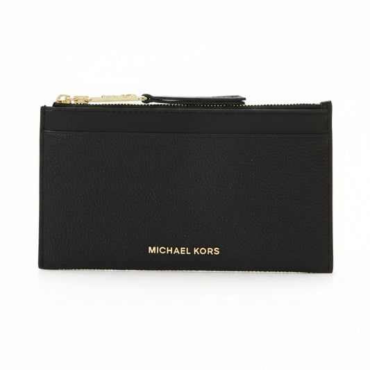 Michael Kors Wallets EMPIRE LG ZIP CARD CASE - black