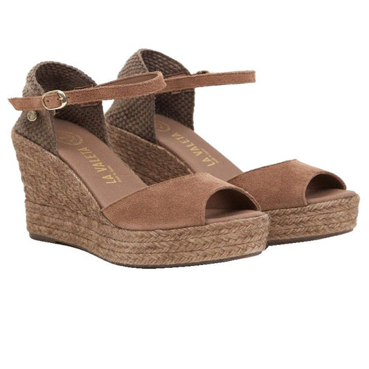 Valletta Charlene Peep Toe Taupe