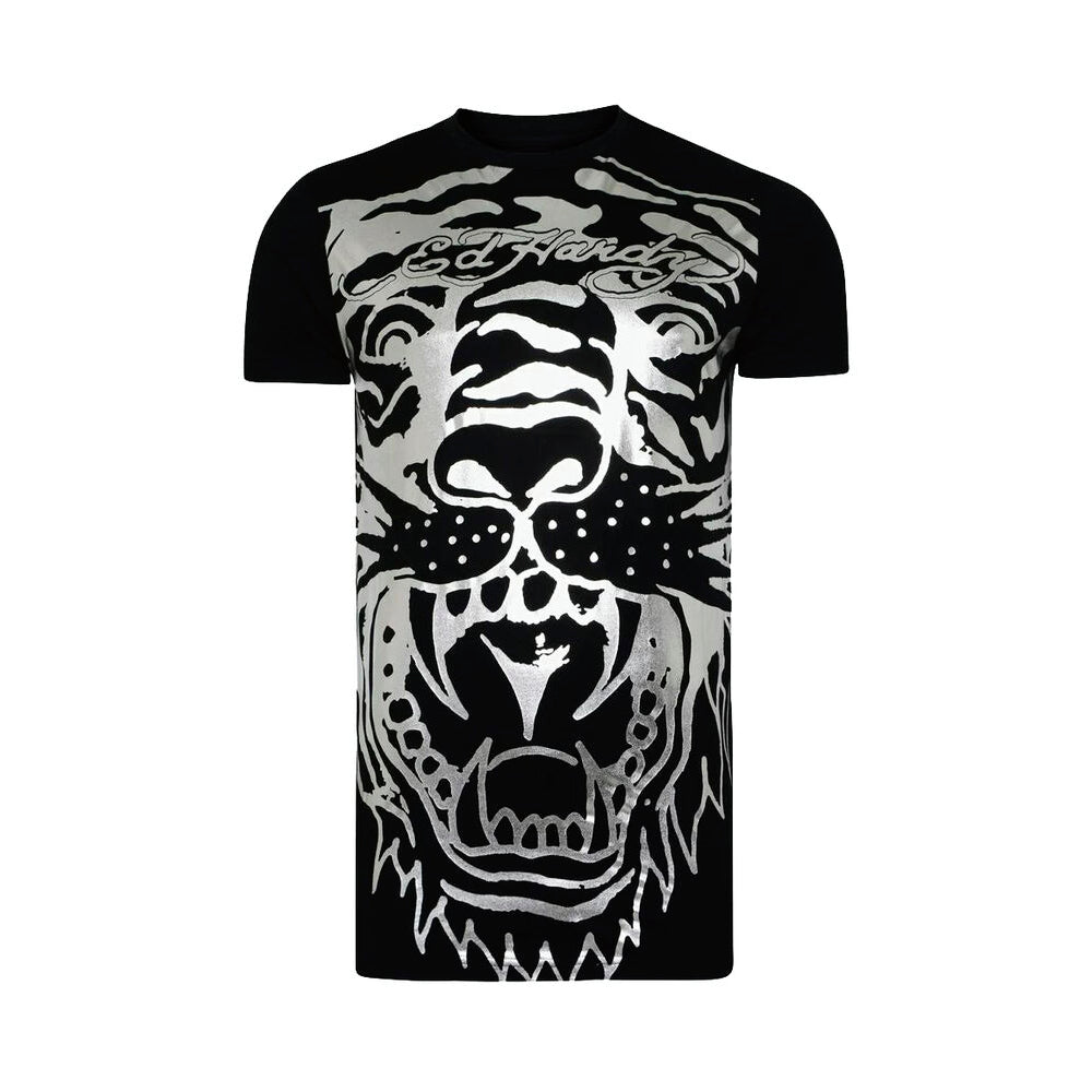 Ed Hardy Big-Tiger T-Shirt Black