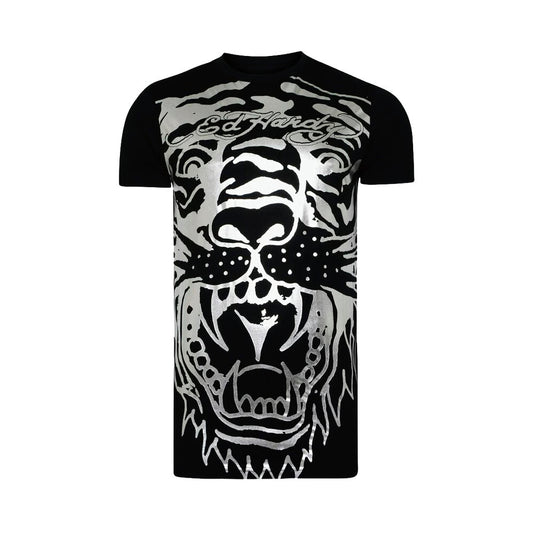 Ed Hardy Big-Tiger T-Shirt Black