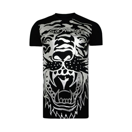 Ed Hardy Big-Tiger T-Shirt Black