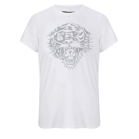 Ed Hardy Tiger Glow T-Shirt White