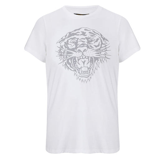 Ed Hardy Tiger Glow T-Shirt White