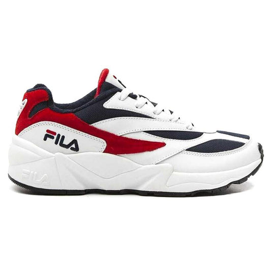 Fila V94M Jr White/Navy/Red Blanco