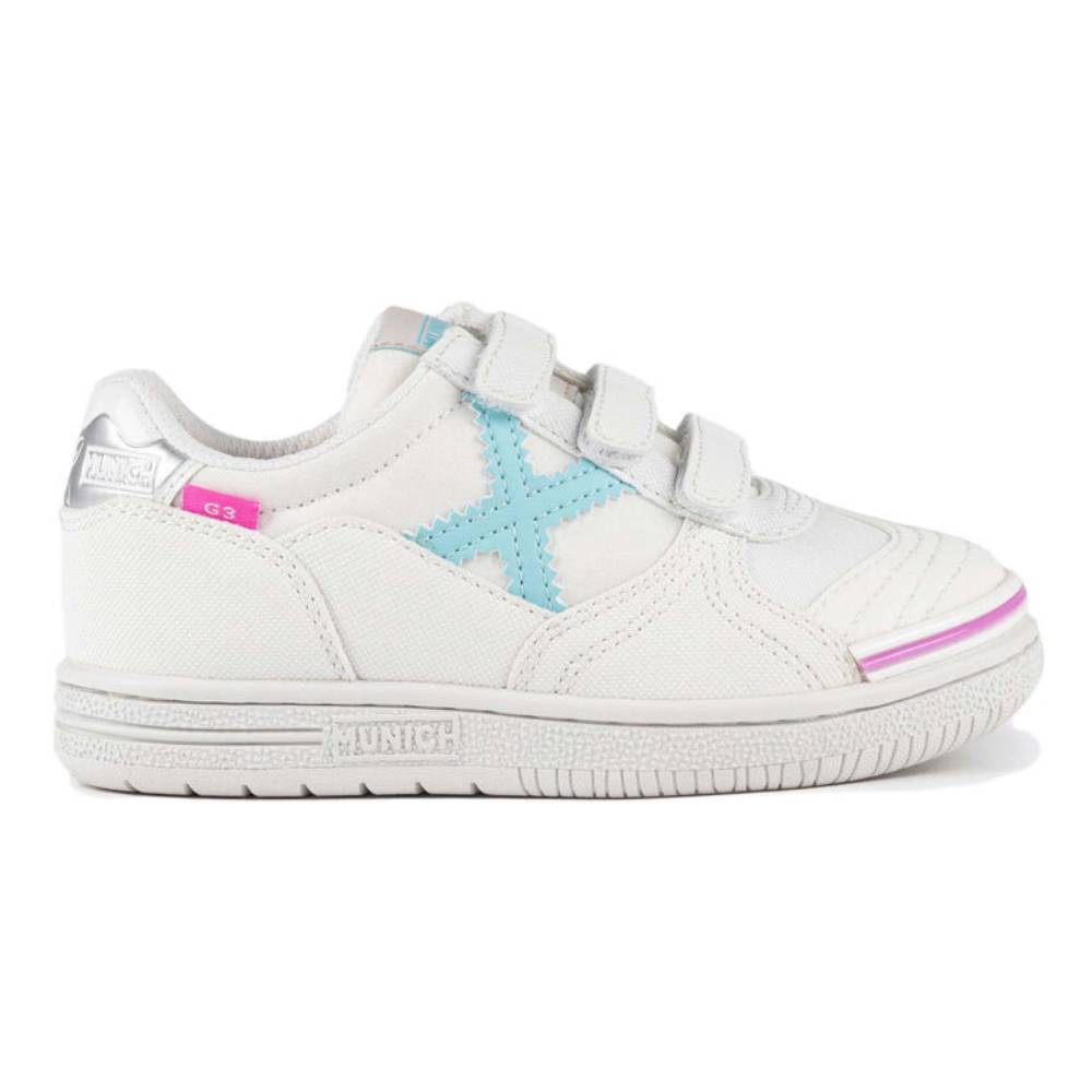 Munich G-3 Kid Vco 1514441 White