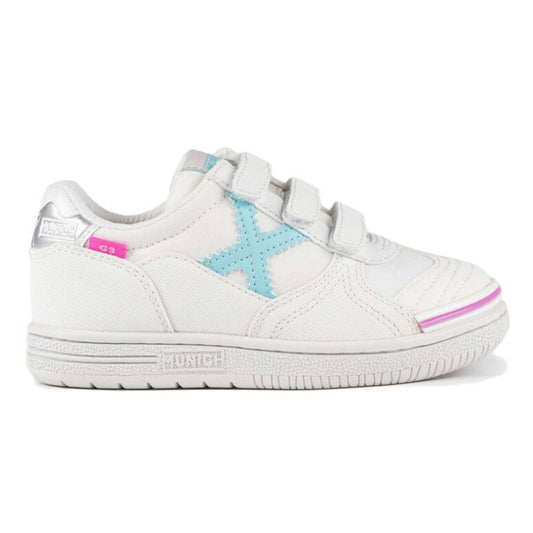 Munich G-3 Kid Vco 1514441 White
