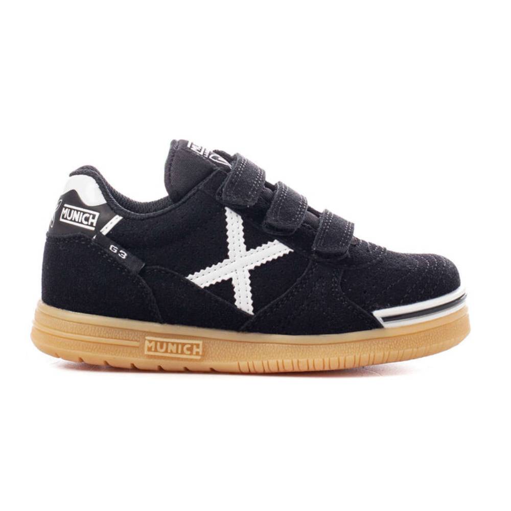 Munich G3 Kid Profit Velcro 1514008 Negro