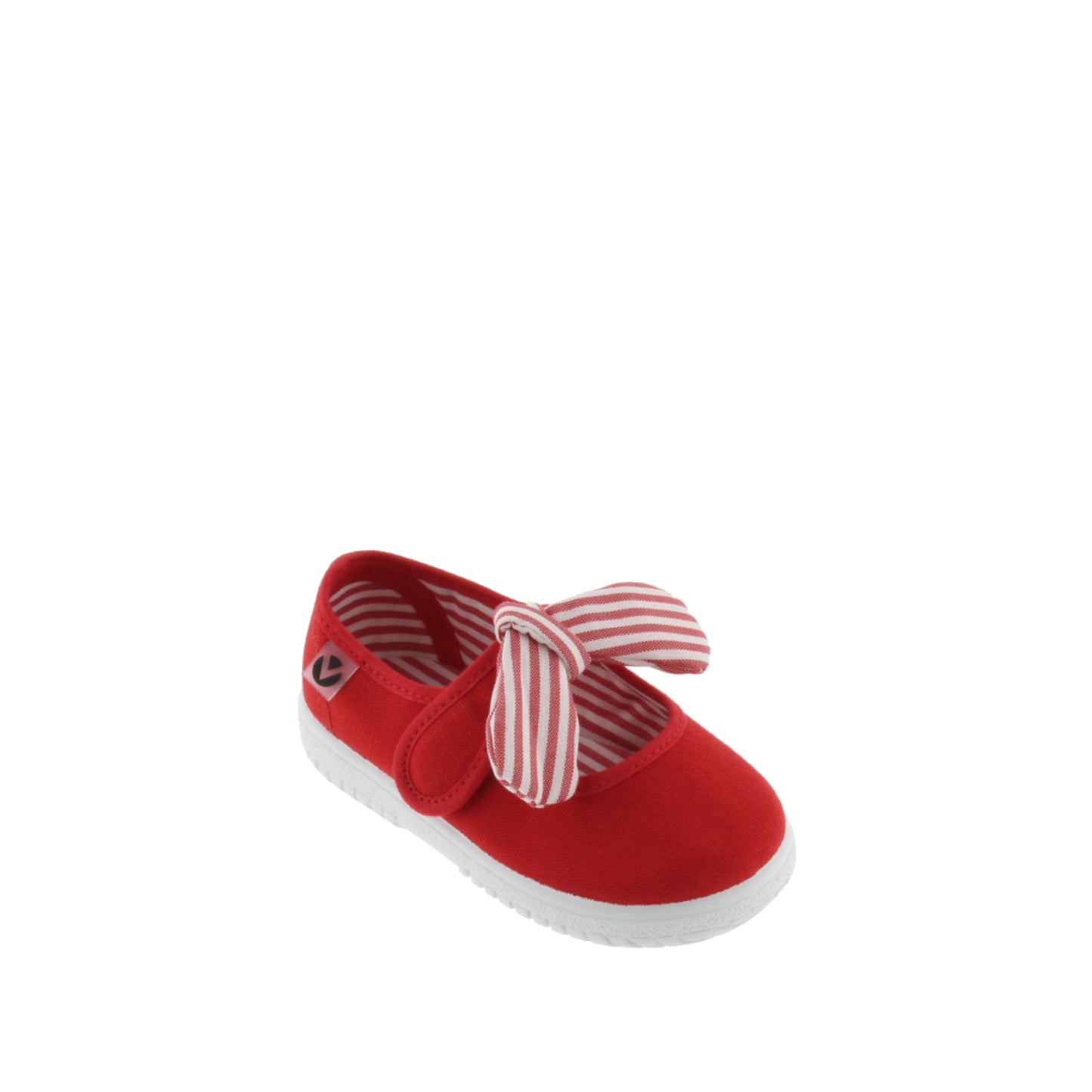 Victoria OJALÁ LONA PAÑUELO RAYAS ROJO