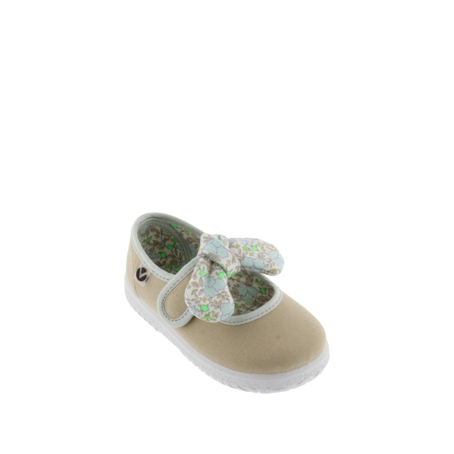 Victoria OJALÁ LONA/RIBETE & PAÑUELO FLORES BEIGE
