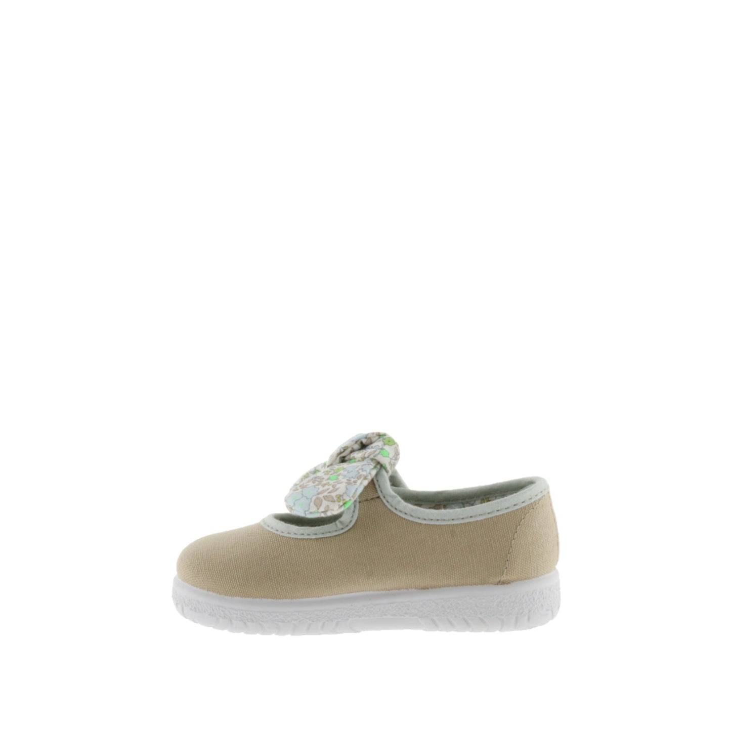 Victoria OJALÁ LONA/RIBETE & PAÑUELO FLORES BEIGE
