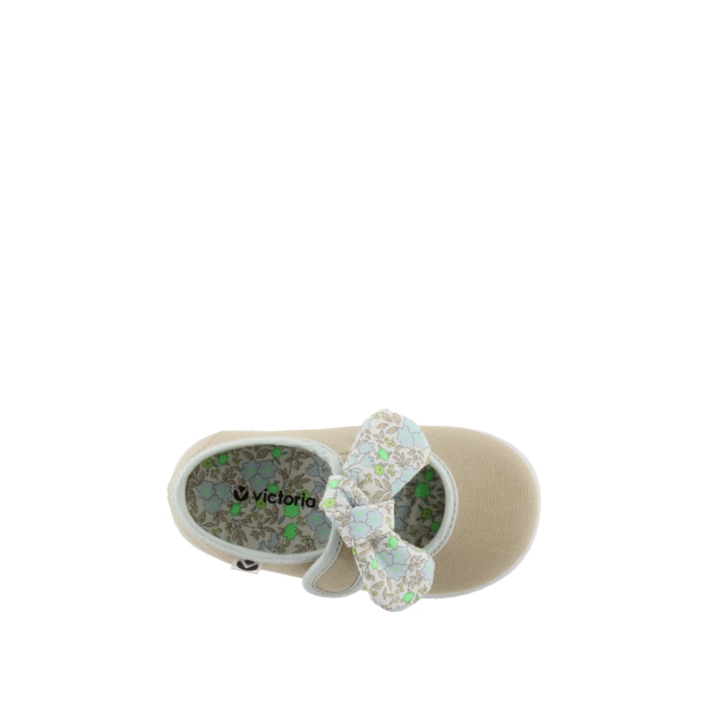 Victoria OJALÁ LONA/RIBETE & PAÑUELO FLORES BEIGE