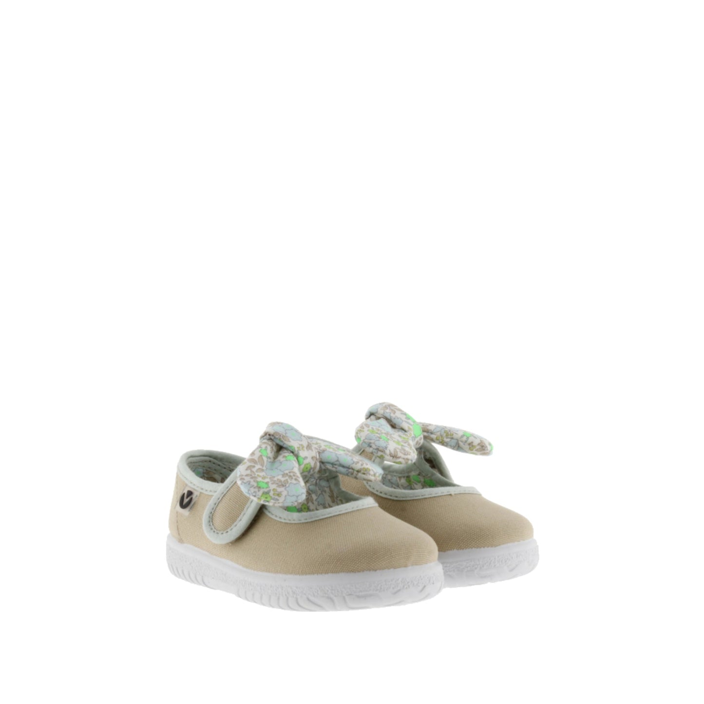 Victoria OJALÁ LONA/RIBETE & PAÑUELO FLORES BEIGE