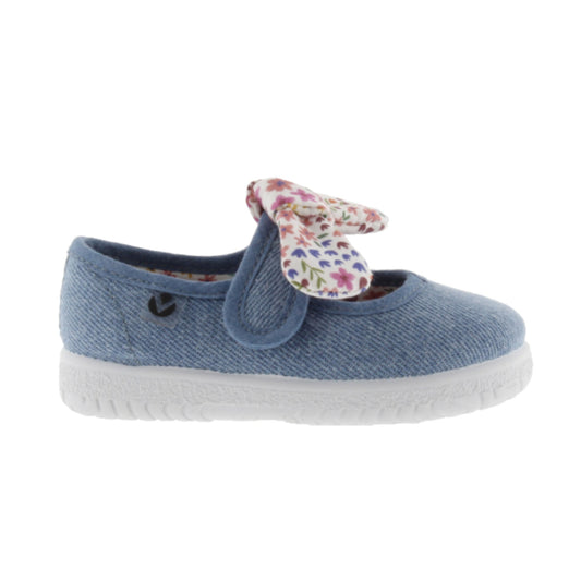 Victoria OJALÁ JEANS PAÑUELO FLORES JEANS