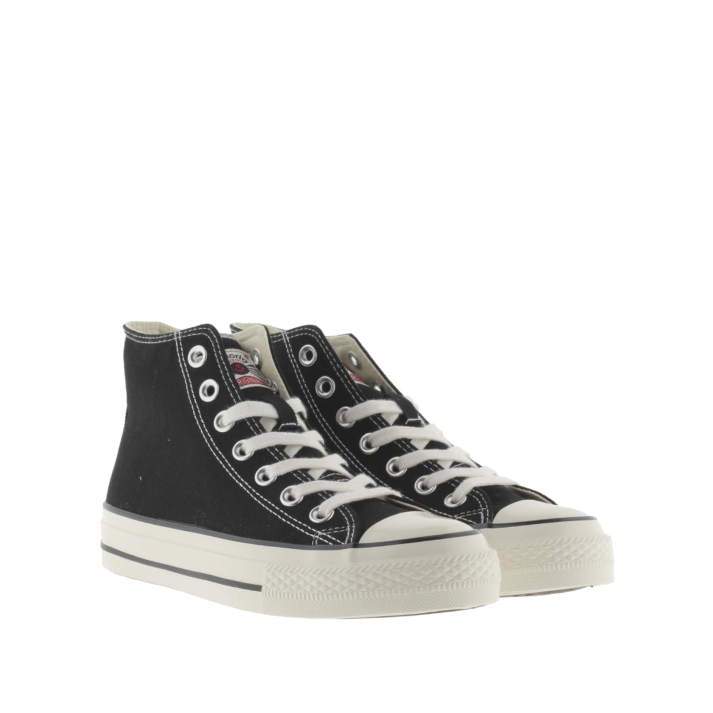 BOTTE EN TOILE NOIRE Victoria TRIBU BRILLO