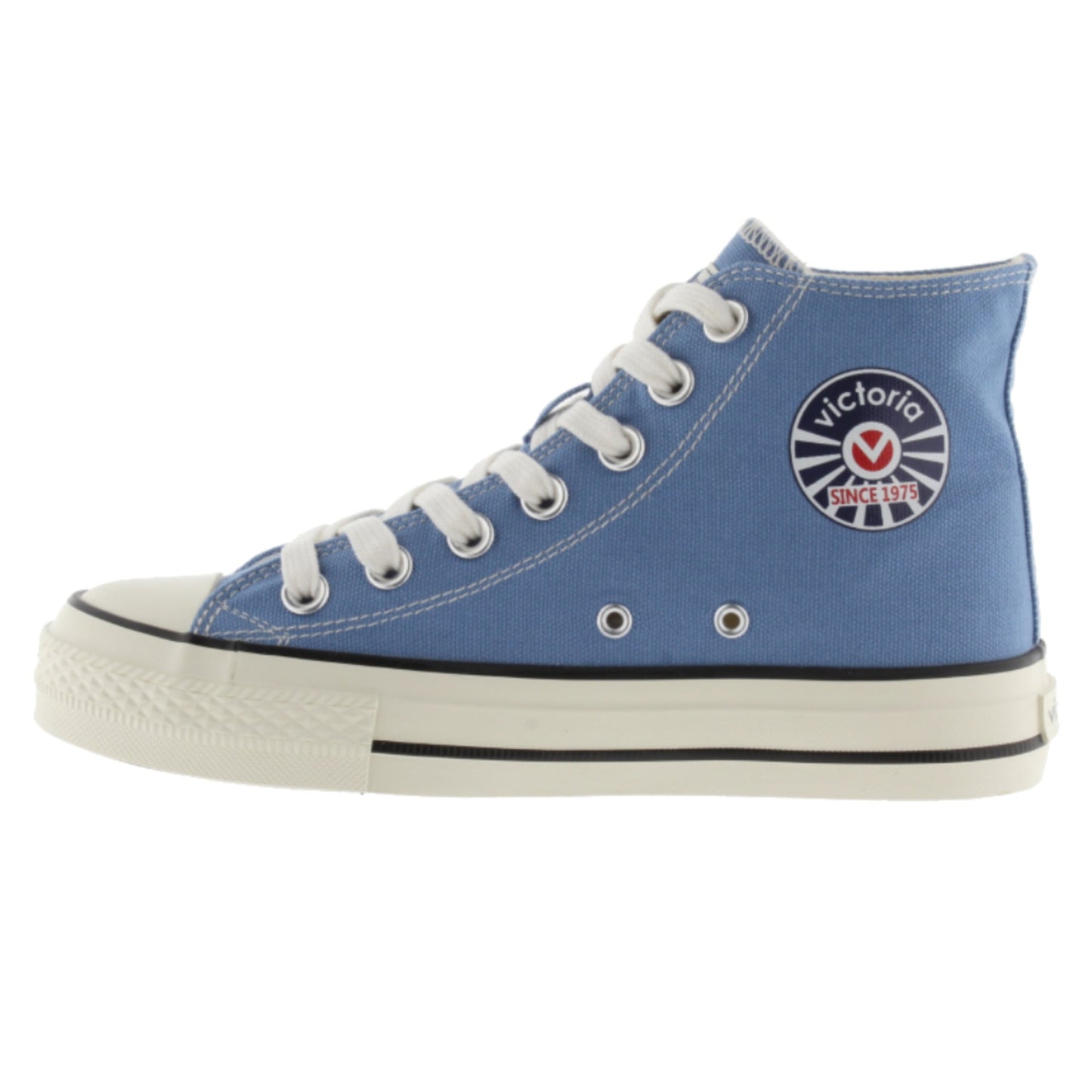 Victoria TRIBU BRILLO BOTIN LONA AZUL