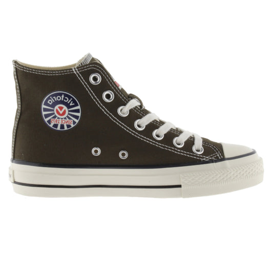Victoria TRIBU BRILLO MILITARY CANVAS BOOT