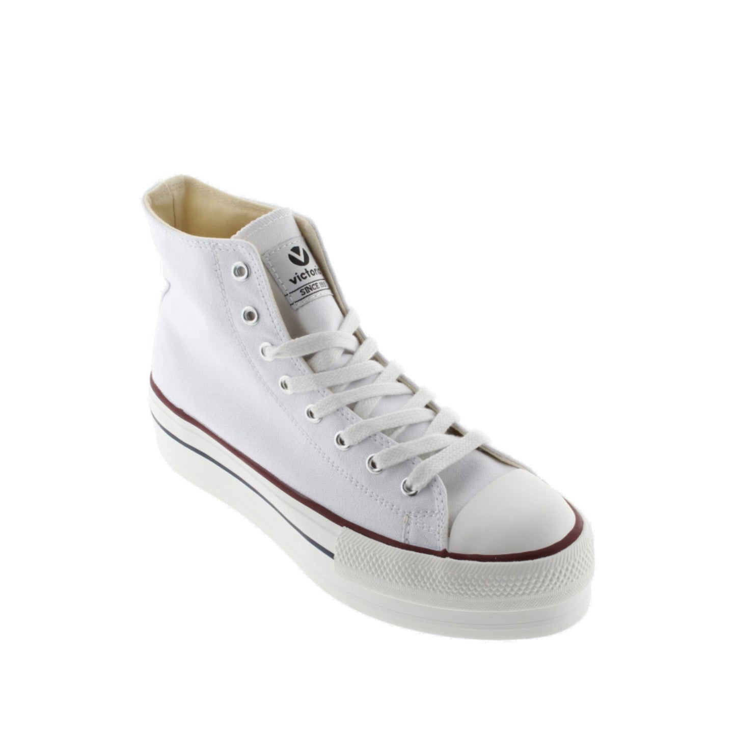 Victoria TRIBU DOBLE BOTIN LONA BLANCO