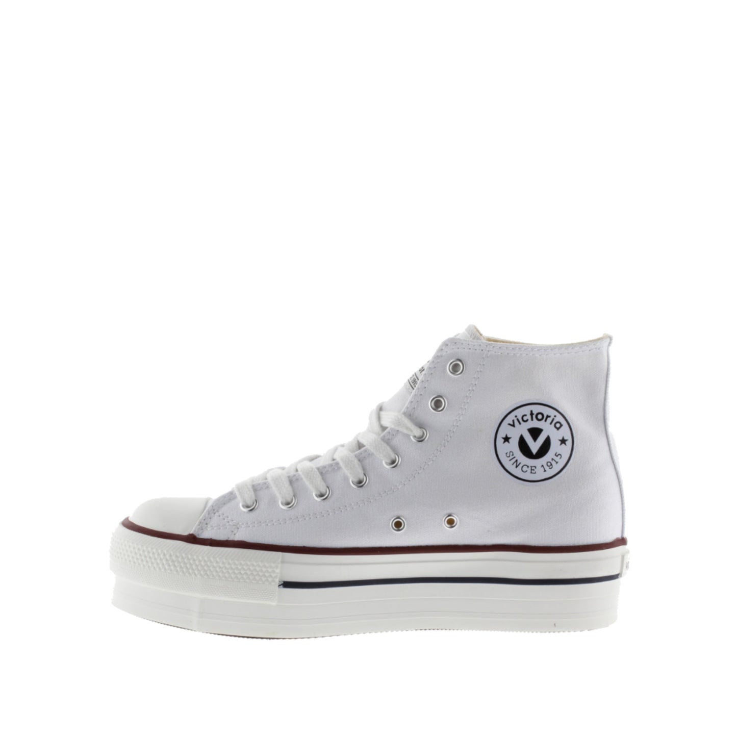 Victoria TRIBU DOBLE BOTIN LONA BLANCO